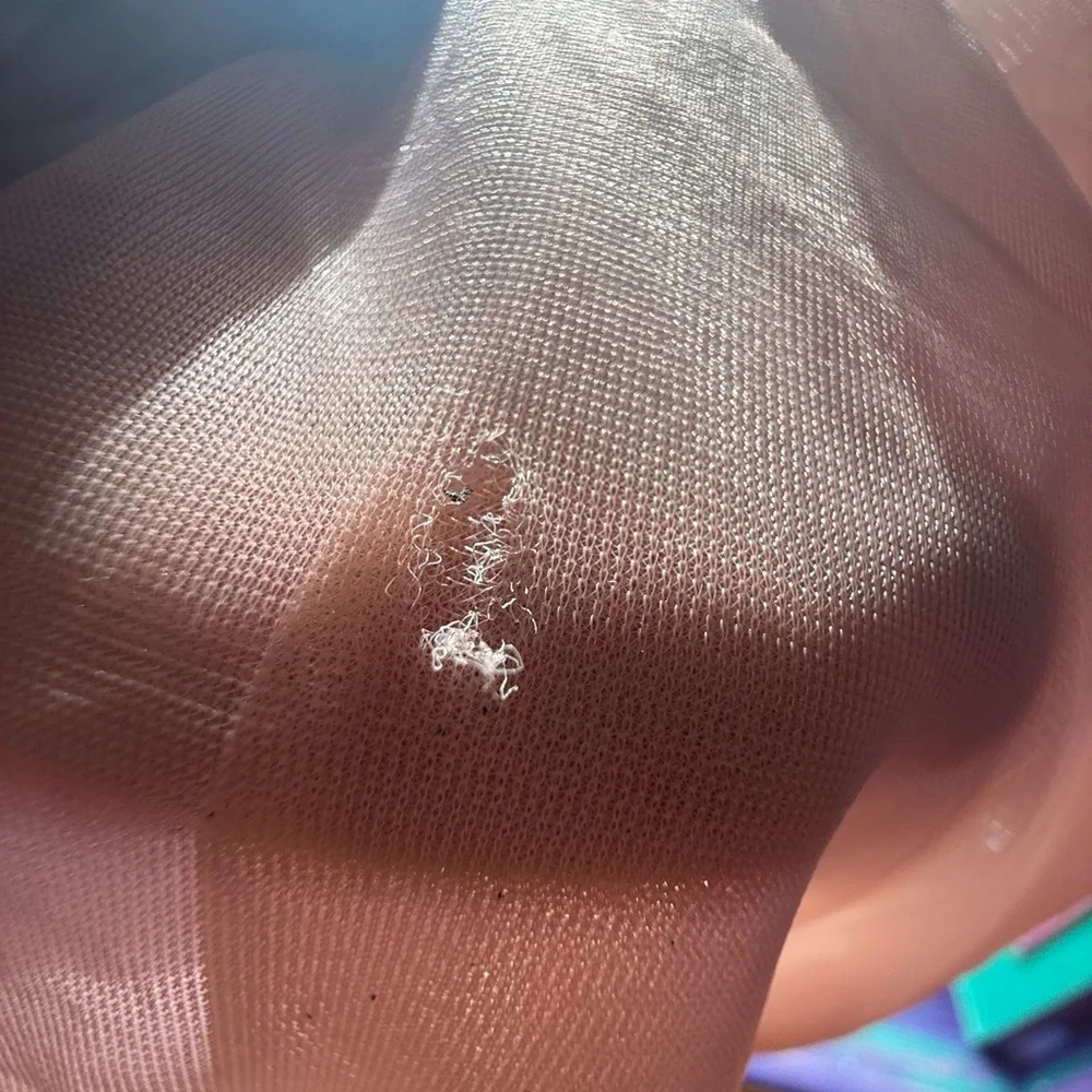 Elegant Peach Dress with Gold Accents - Picture 5 of 7